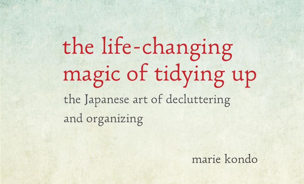 Cover of The Life-Changing Magic of Tidying Up by Marie Kondo
