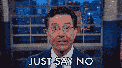 how to say no